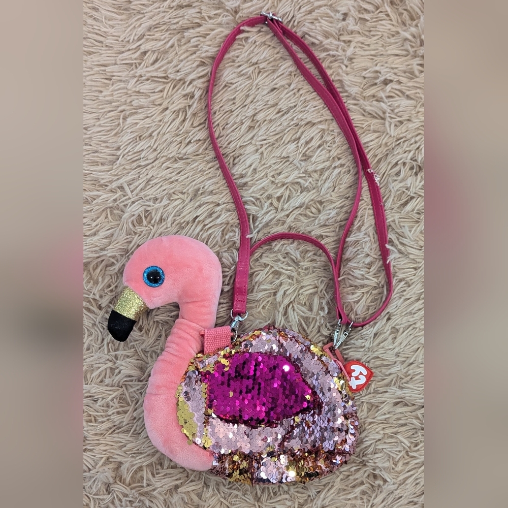 TY Flamingo Purse